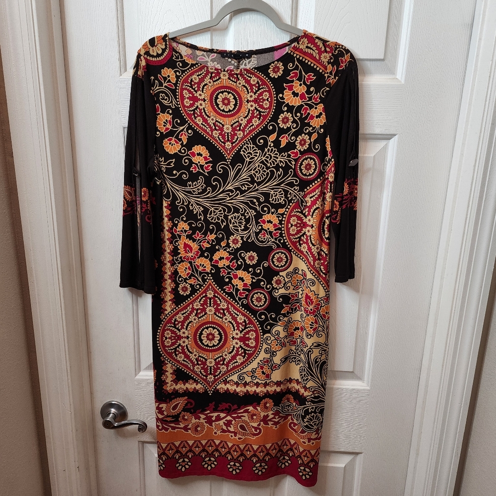 Tiana B paisley dress size L‎